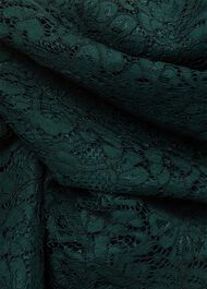 Mireya Lace Shift Dress, Evergreen, hi-res
