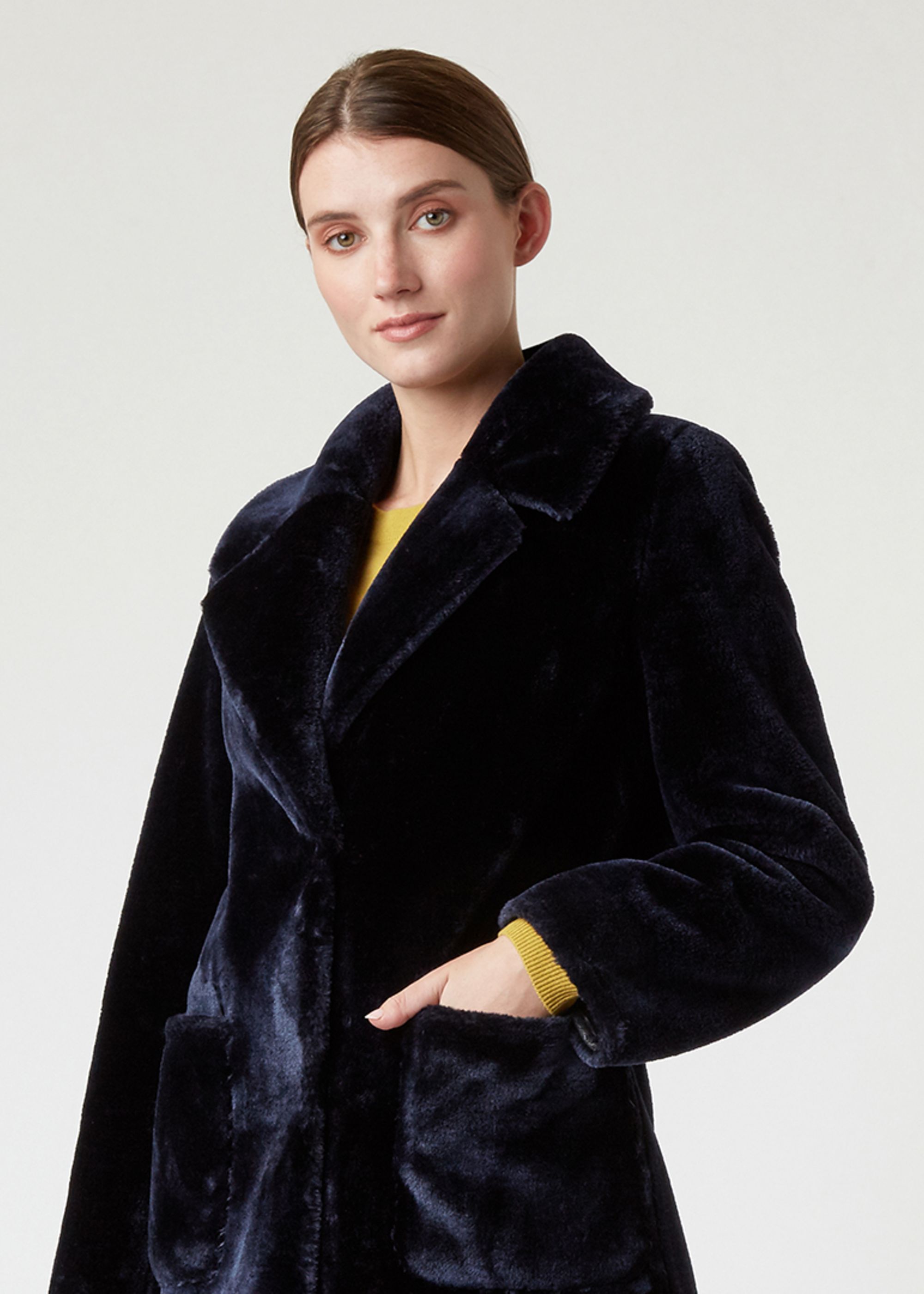 Ioanna Fur Coat | Hobbs