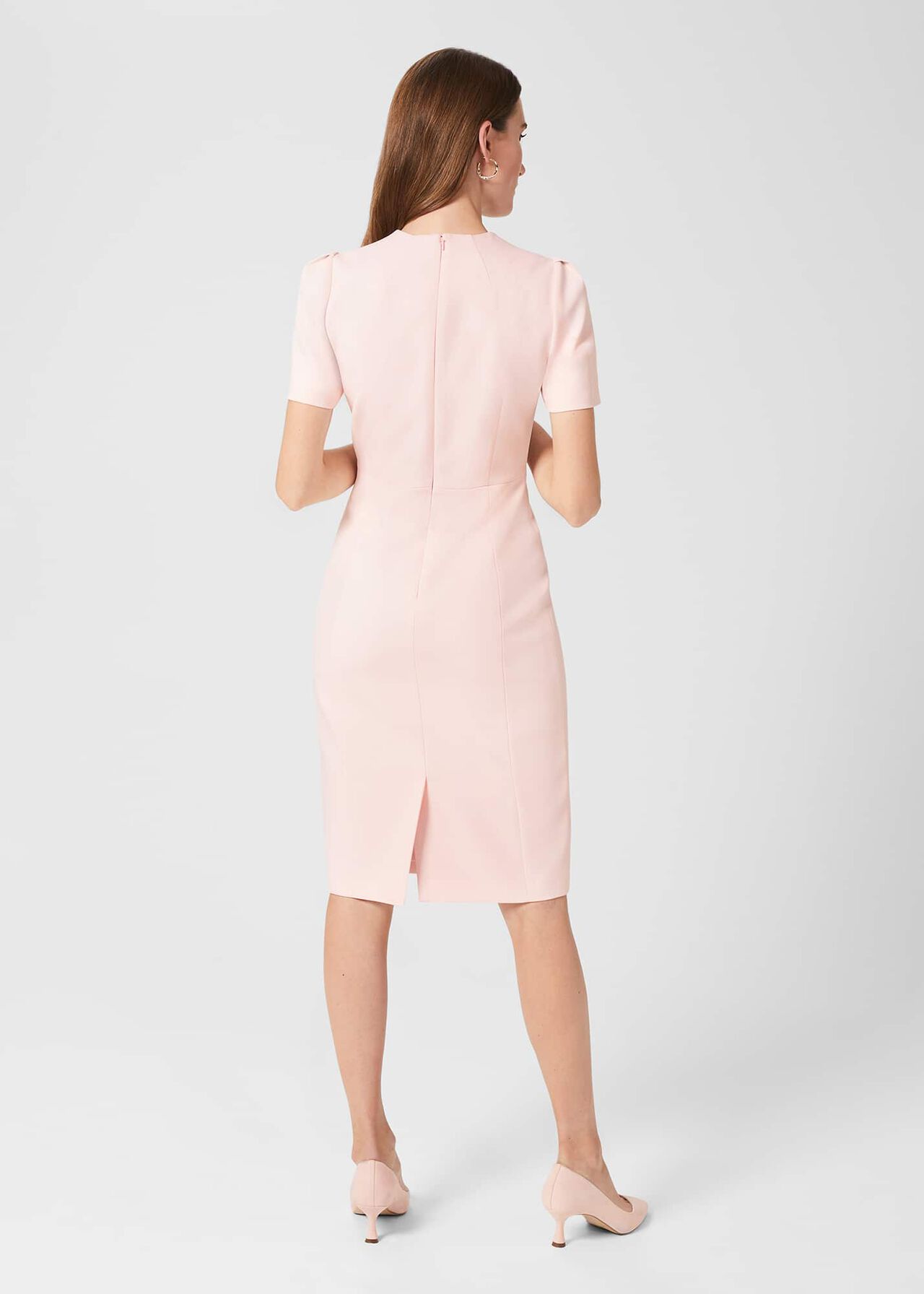 Ana Shift Dress, Pale Pink, hi-res