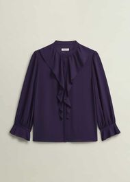 Maribella Blouse, Grape Purple, hi-res