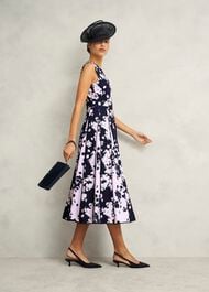 Angelica Dress, Midnight Pink, hi-res
