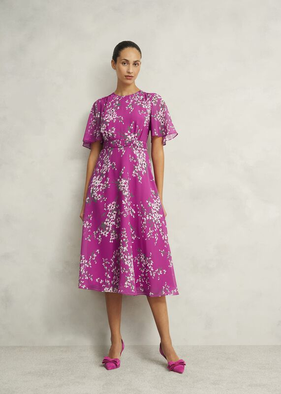 Petite Bronwyn Silk Dress