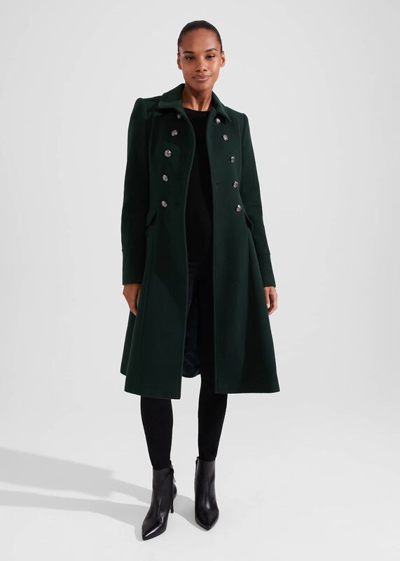 Petite Clarisse Wool Blend Coat