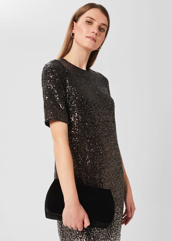 Clifton Velvet Clutch Bag