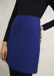 Khloe Skirt With Wool, Cobalt, hi-res