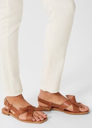 Aubrey Sandal, Tan Brown, hi-res