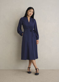 Lettie Dress, Midnight Navy, hi-res
