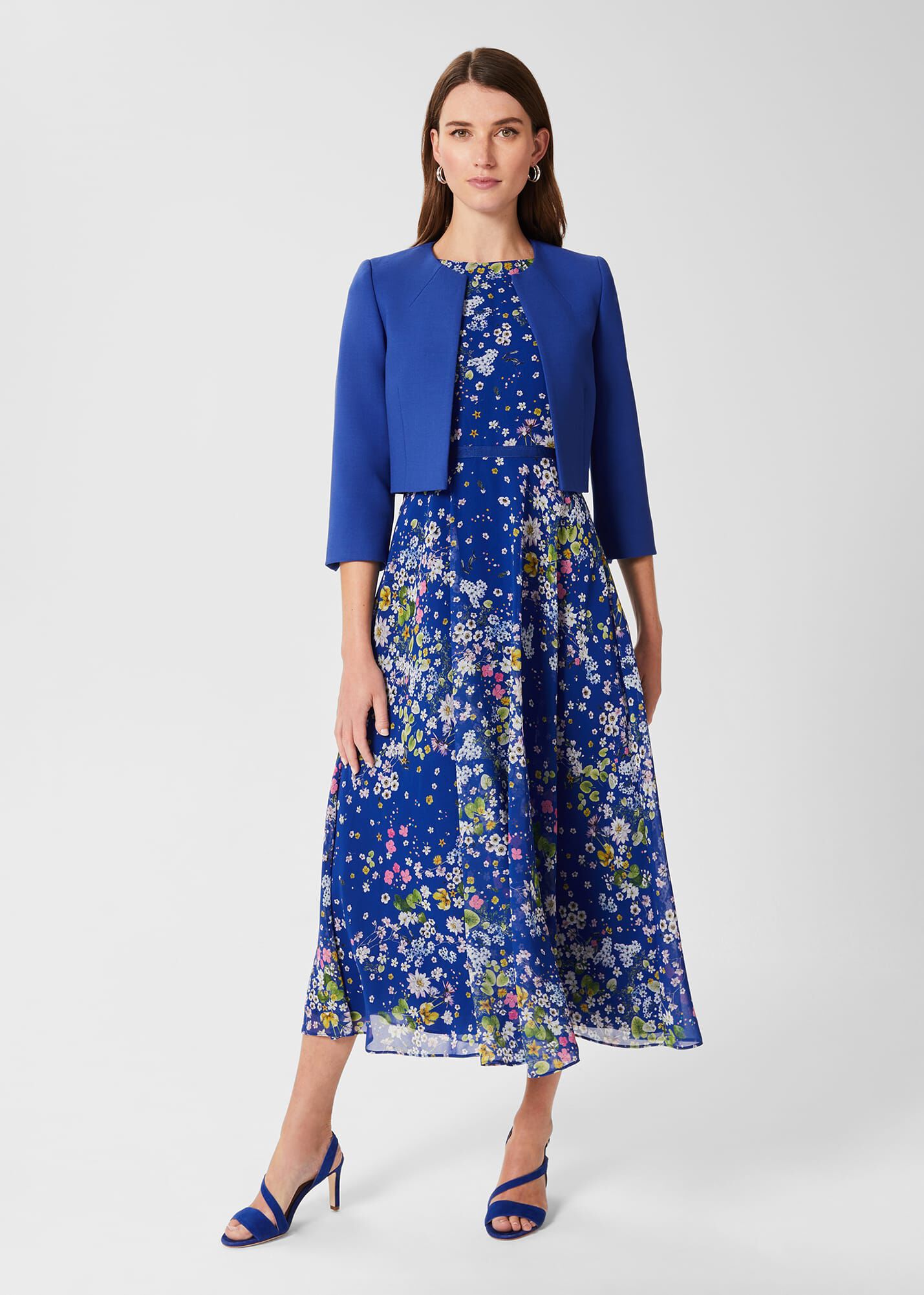 Cobalt blue short jackets new arrivals