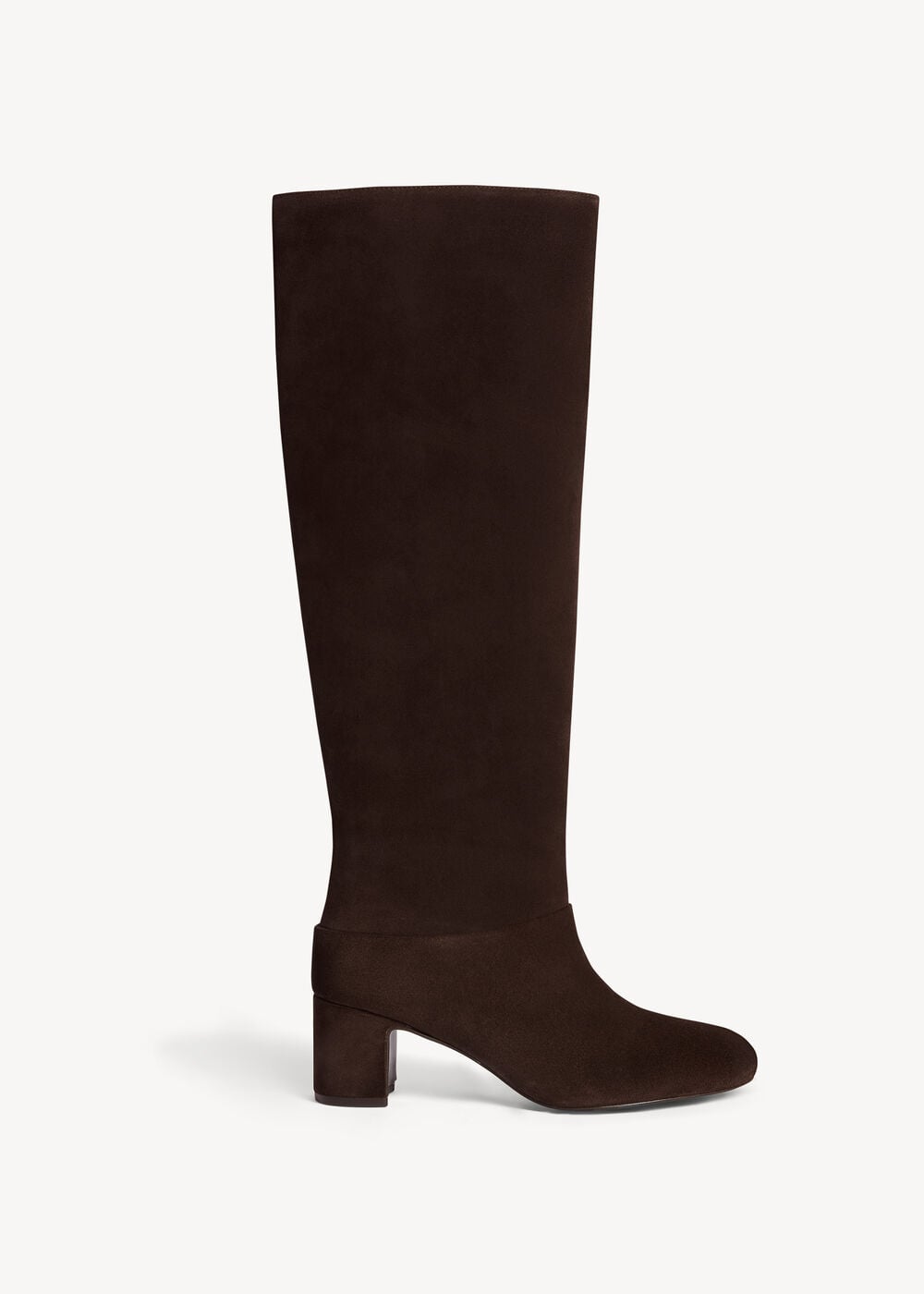 Caroline Suede Slouch Knee Boots