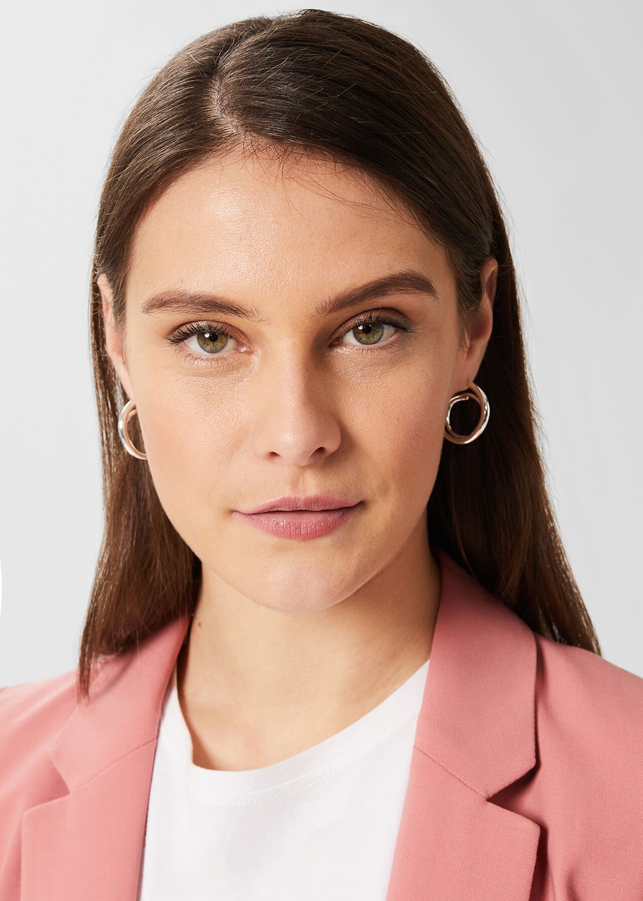Ariana Earring, Silver, hi-res