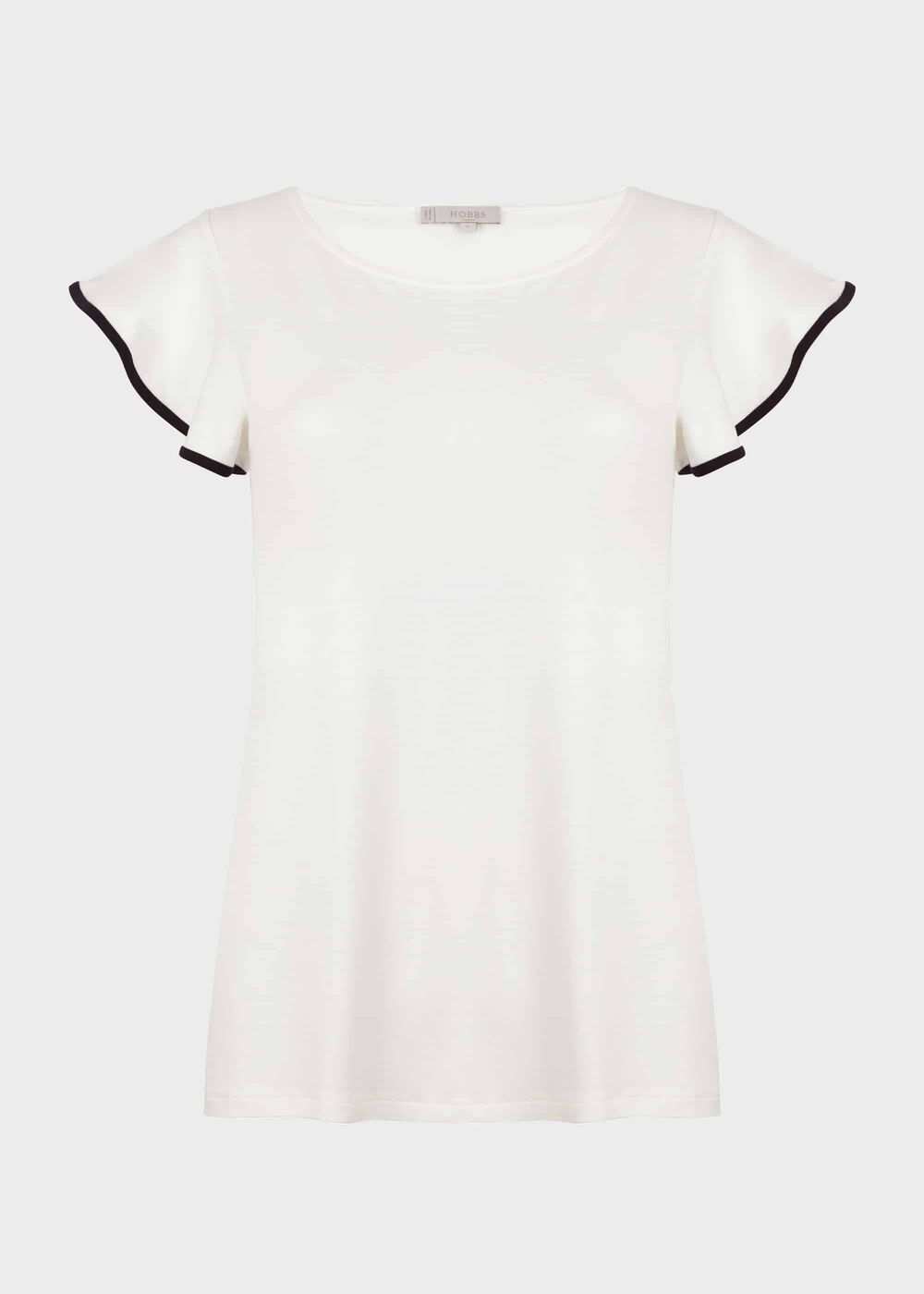 Nessie Top, White Navy, hi-res