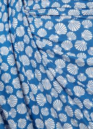 Bayview Sleeveless Jersey Dress, Azure Ivory, hi-res