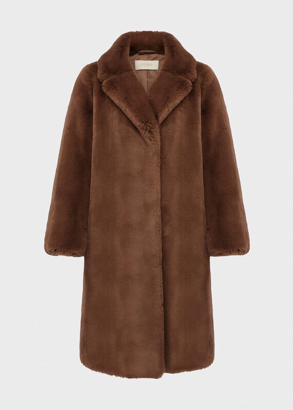 Georgia Faux Fur Coat