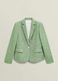 Blake Linen Jacket, Laurel Green, hi-res