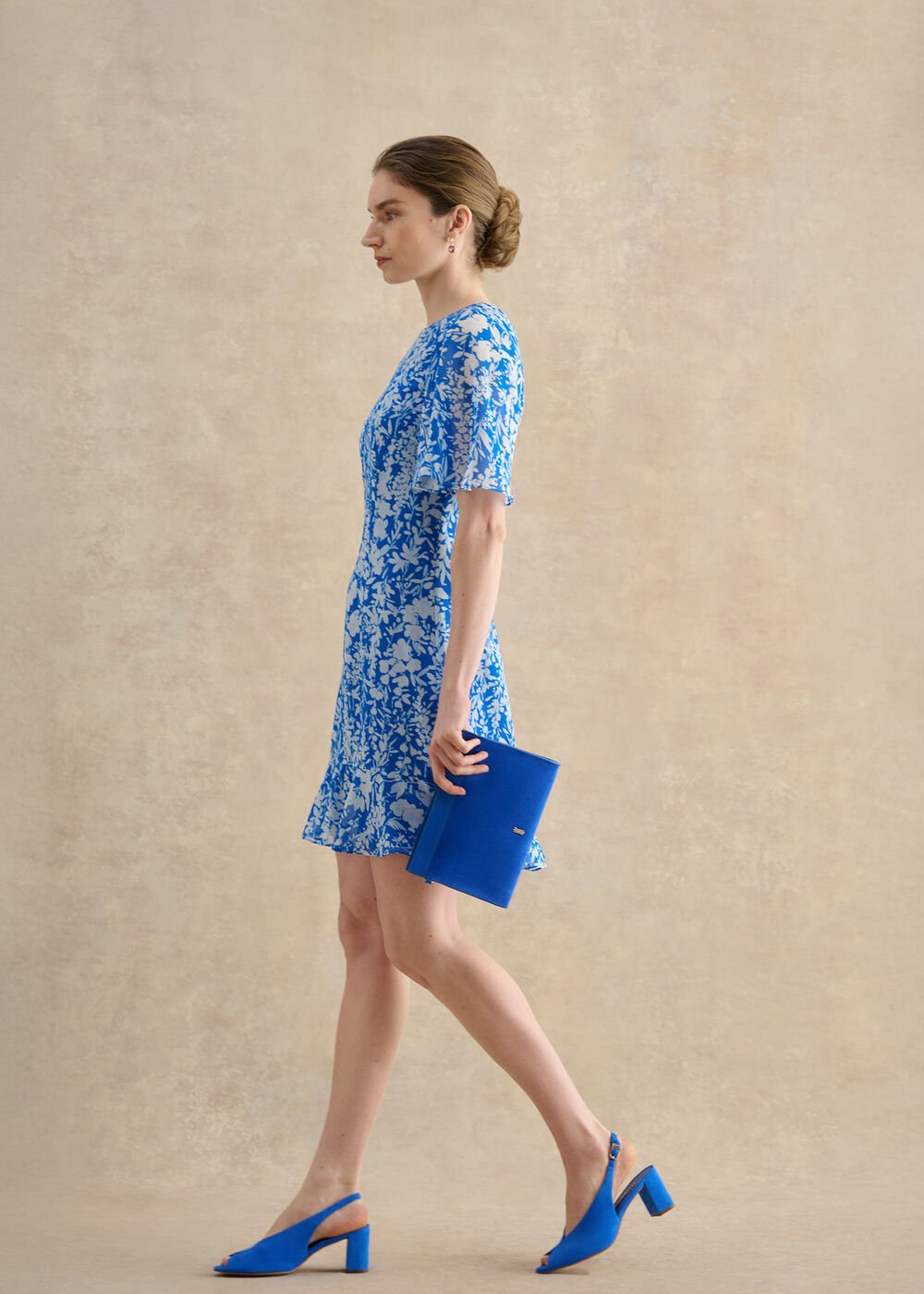 Carla Sandals, Azure Blue, hi-res