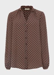 Gabi Blouse, Black Multi, hi-res