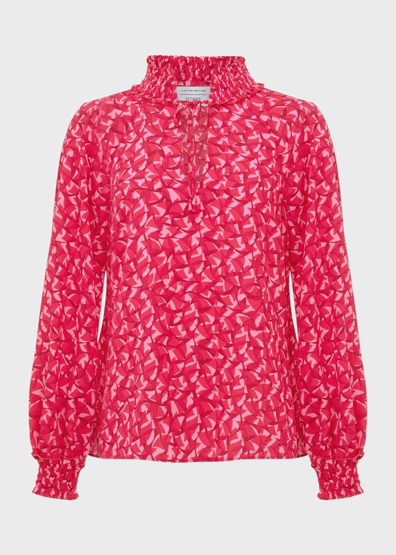 Kennedy Print Blouse