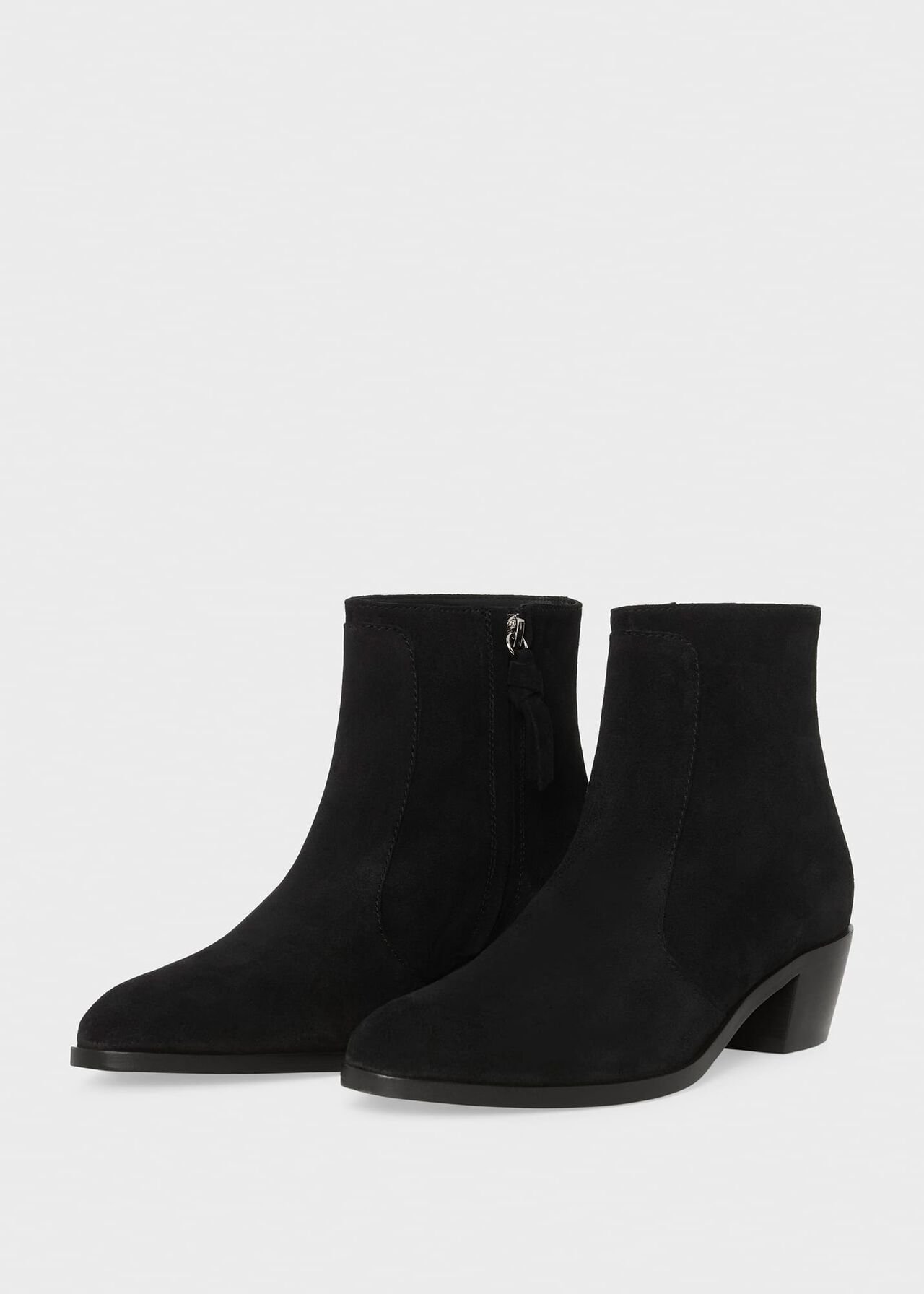 Shona Ankle Boots, Black, hi-res