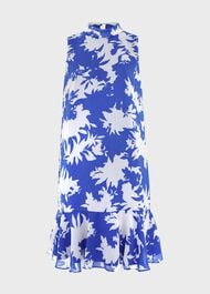 Madeline Dress, Blue Ivory, hi-res