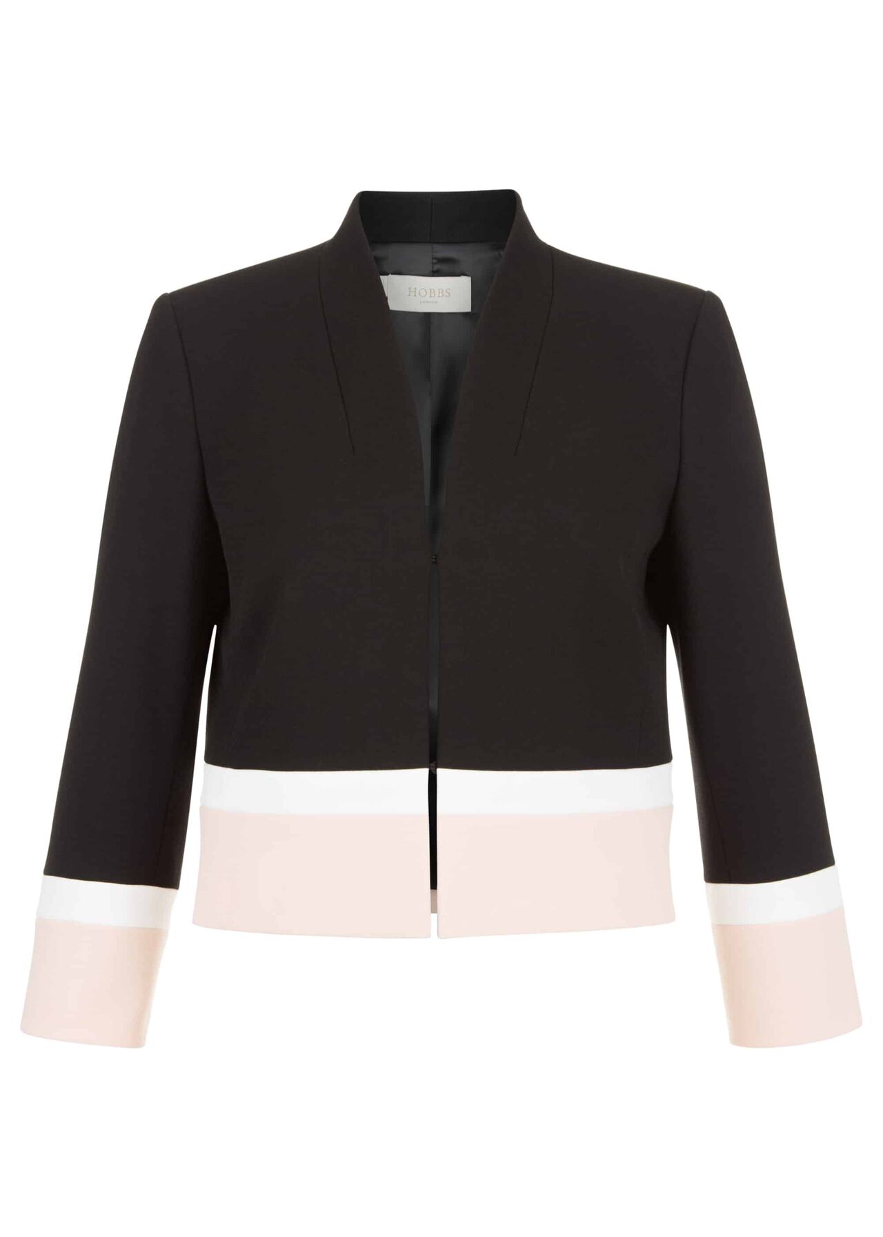Petite Leah Jacket Black Pink