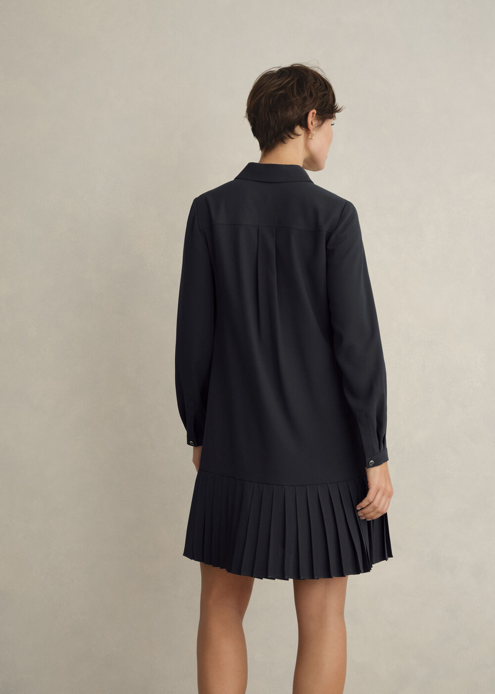 Tina Dress, Navy, hi-res