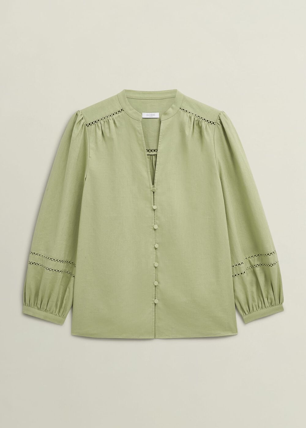 Emberlynn Blouse, Pale Sage, hi-res