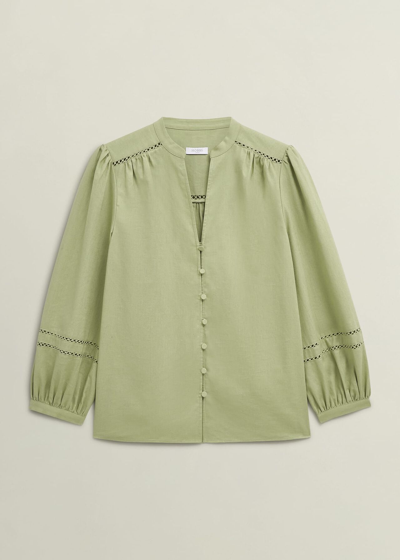 Emberlynn Blouse, Pale Sage, hi-res