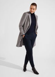 Tilda Wool Coat, Grey, hi-res