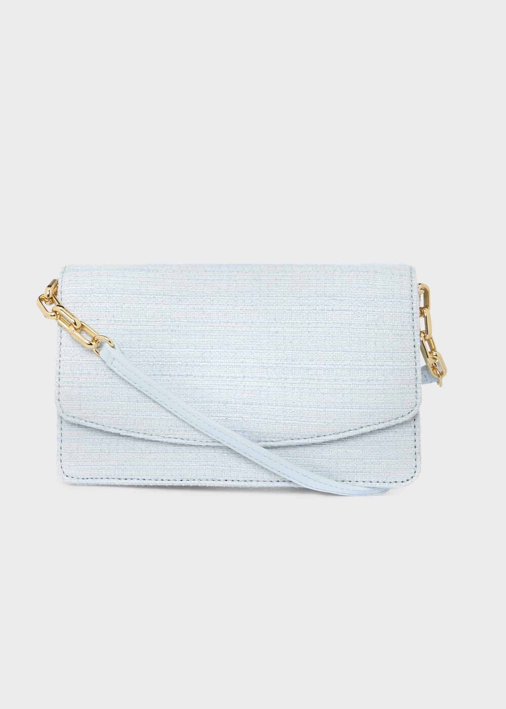 Kensington Clutch, Ice Blue Tweed, hi-res