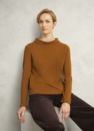 Audrey Sweater, Rust Orange, hi-res
