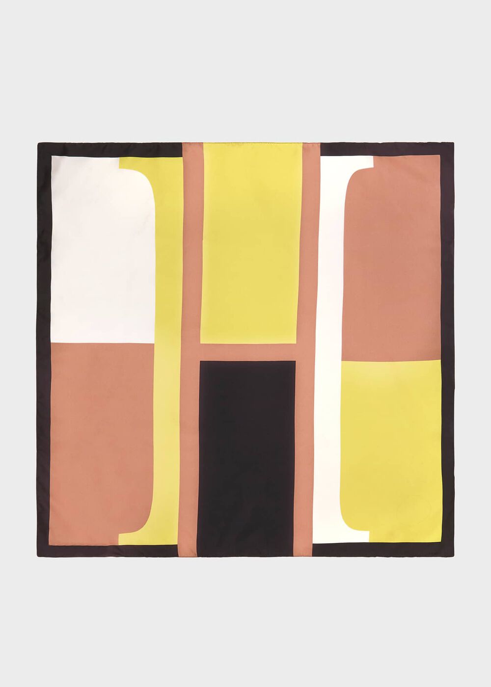 Demi Silk Scarf, Yellow Camel, hi-res