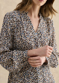 Mila Blouse, Cream Multi, hi-res