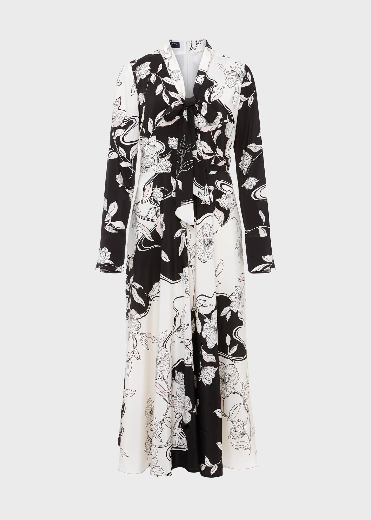 【関税なし】HOBBS ホッブス Isadora シルク ドレス 花柄 Isadora Silk Dress | Hobbs UK |