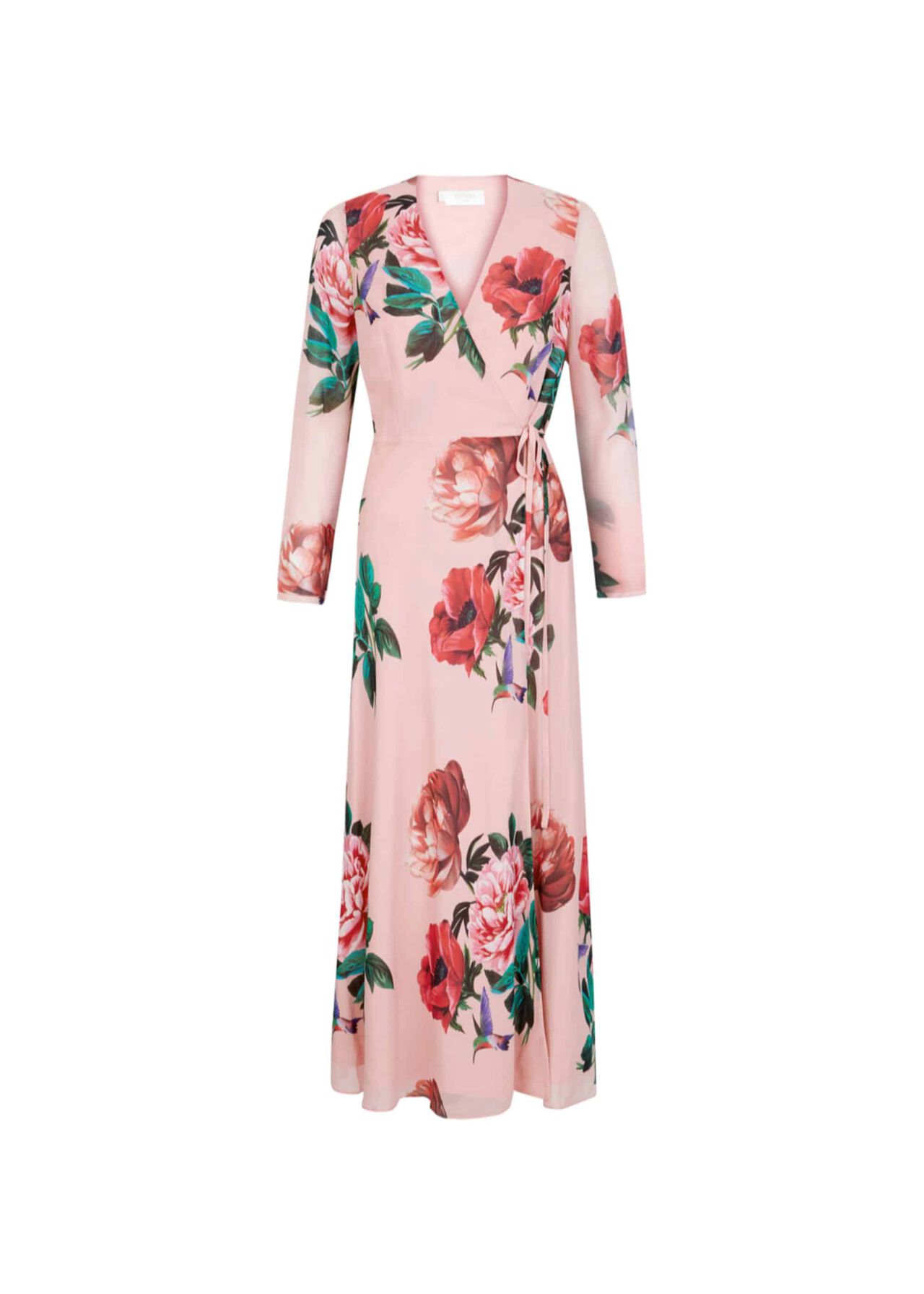 Emery Silk Dress Pink