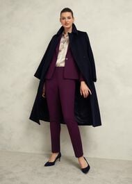Petite Sami Trousers, Warm Plum, hi-res