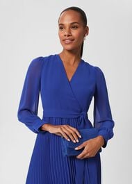 Kensington Clutch, Cobalt, hi-res