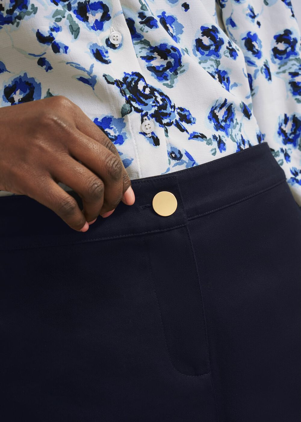 Norfolk Trouser, Navy, hi-res
