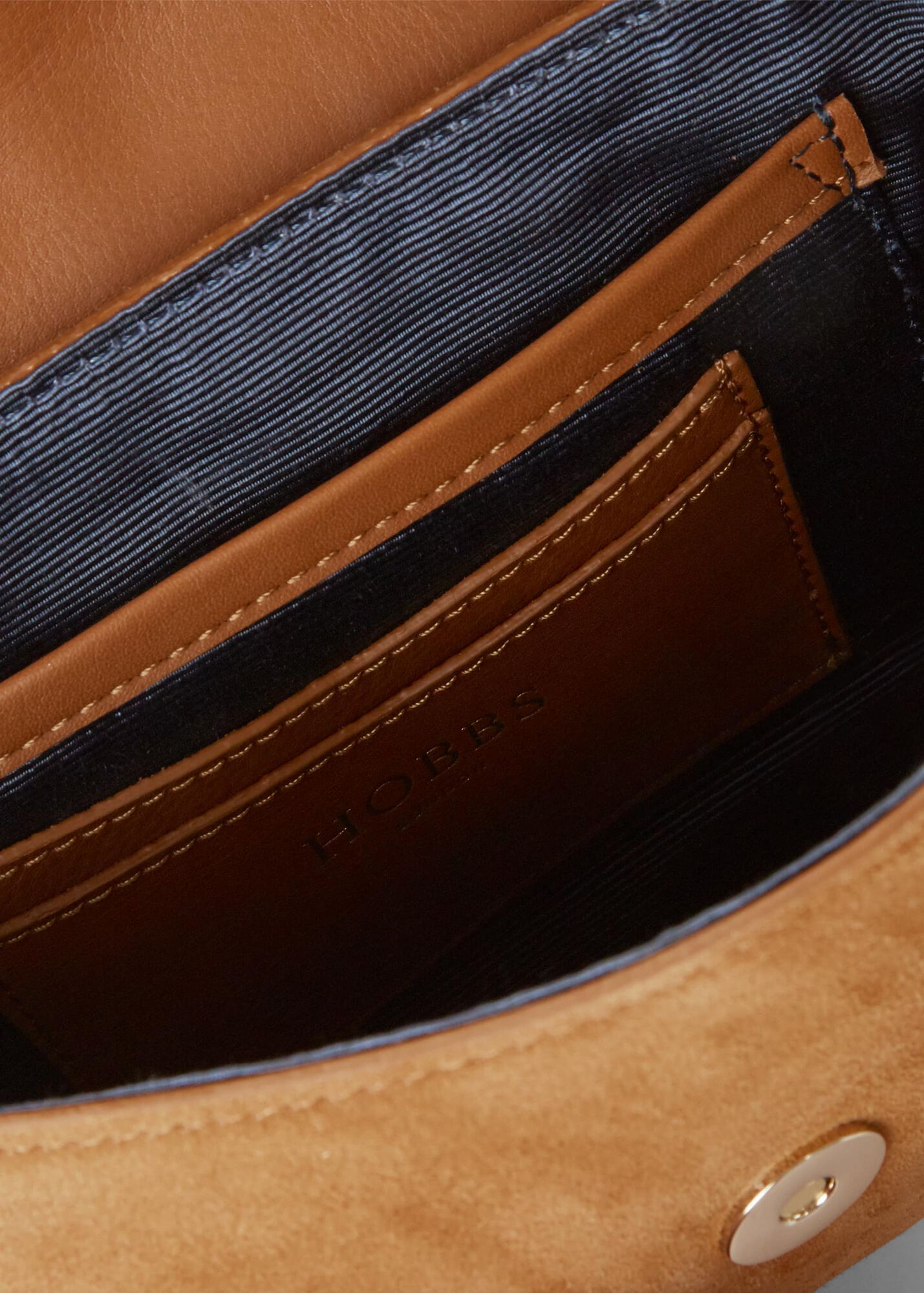Bexley Suede Crossbody Bag Hobbs