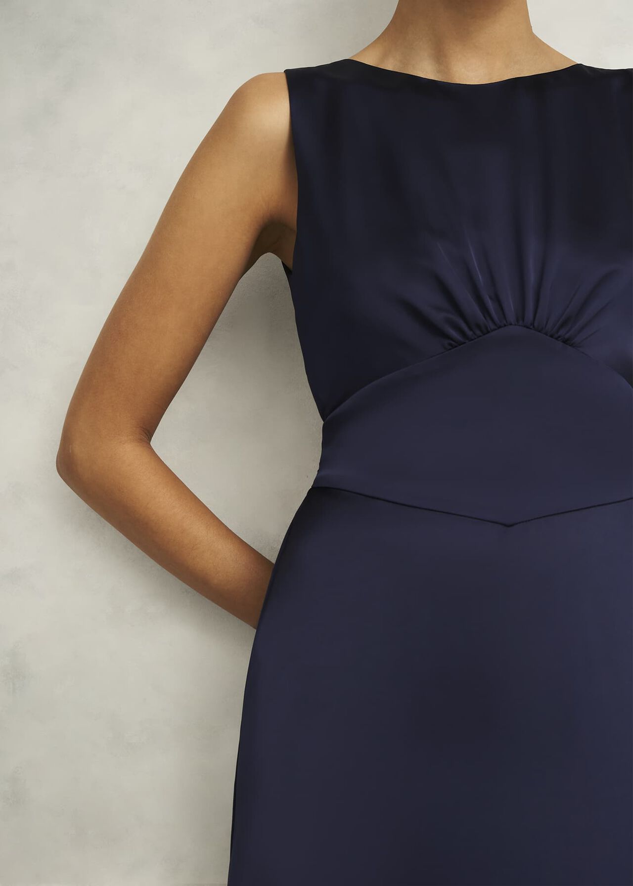 Jemma Dress, Midnight Navy, hi-res