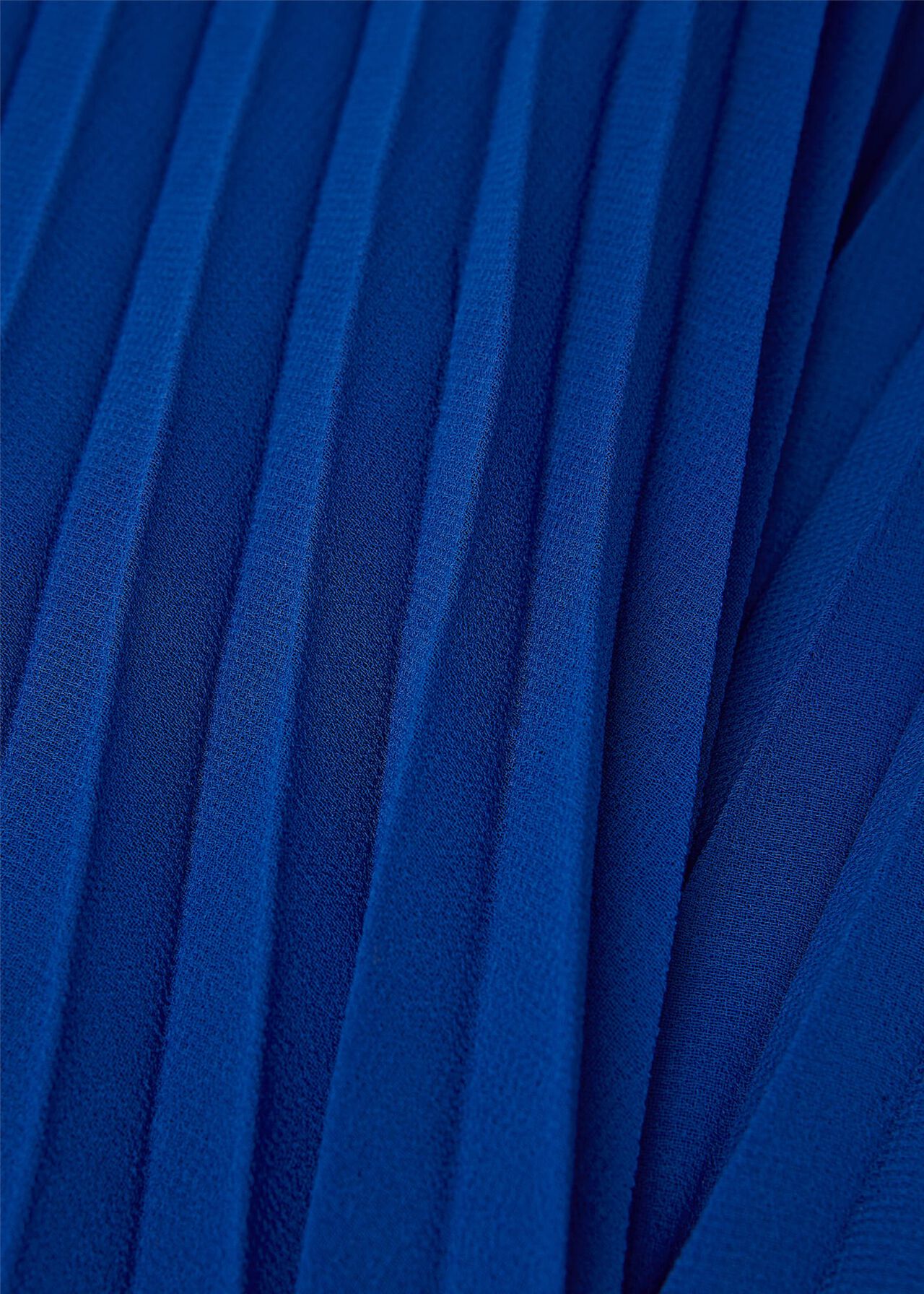 Evelyn Pleated Dress, Cobalt Blue, hi-res