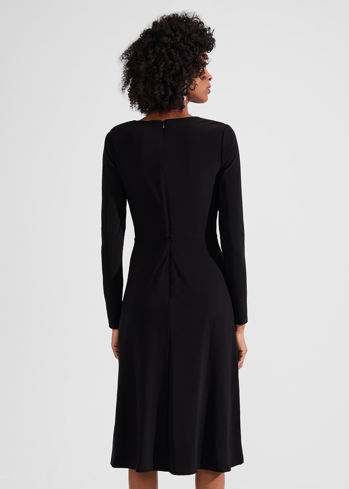 Hobbs black shop dress sale