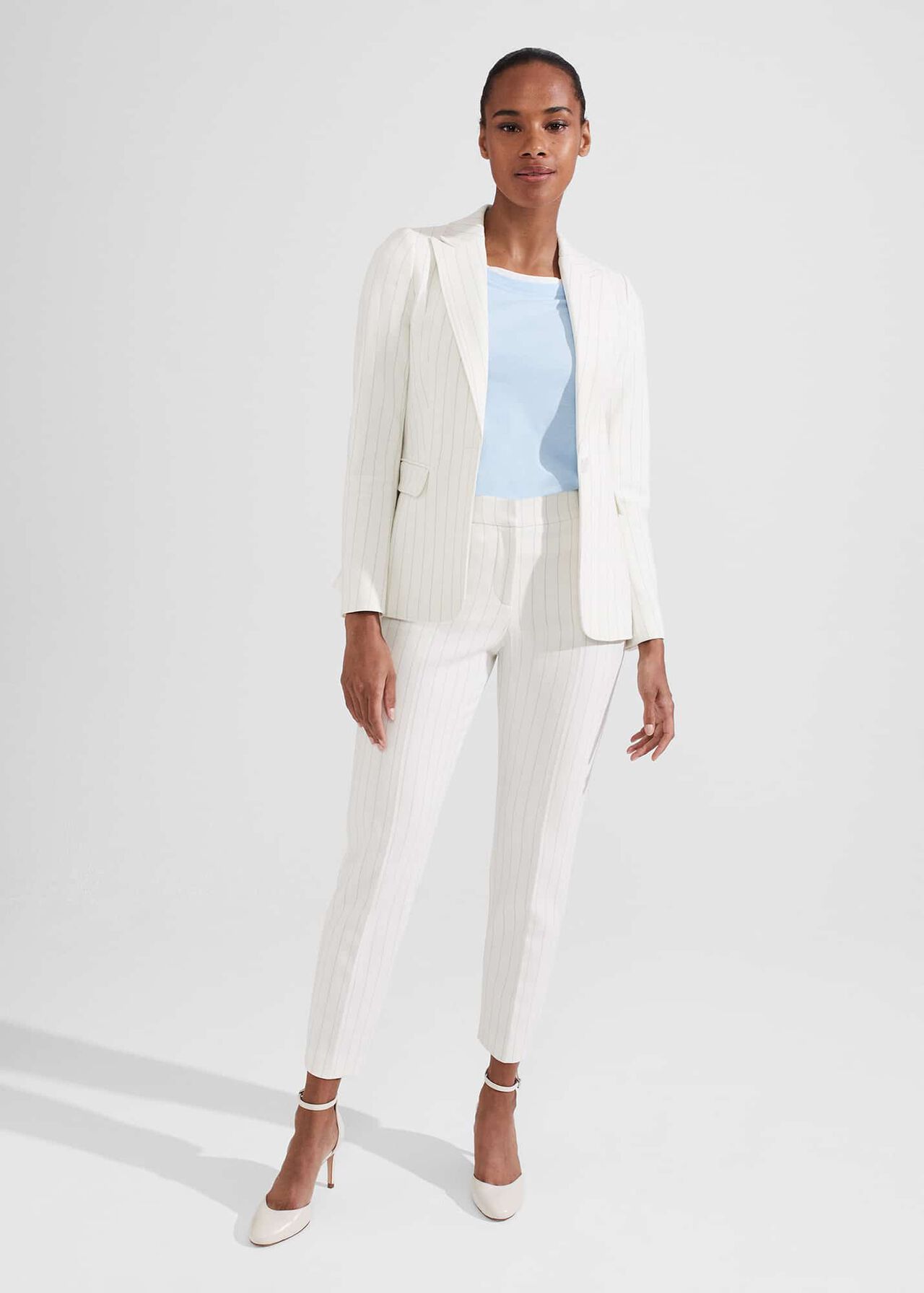 Sherry Blazer, Ivory Grey, hi-res