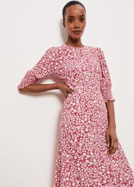 Primrose Dress, Pink Buttrcream, hi-res