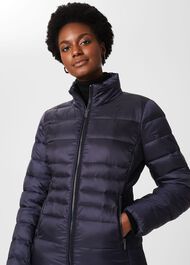 Noemi Puffer Jacket, Navy, hi-res