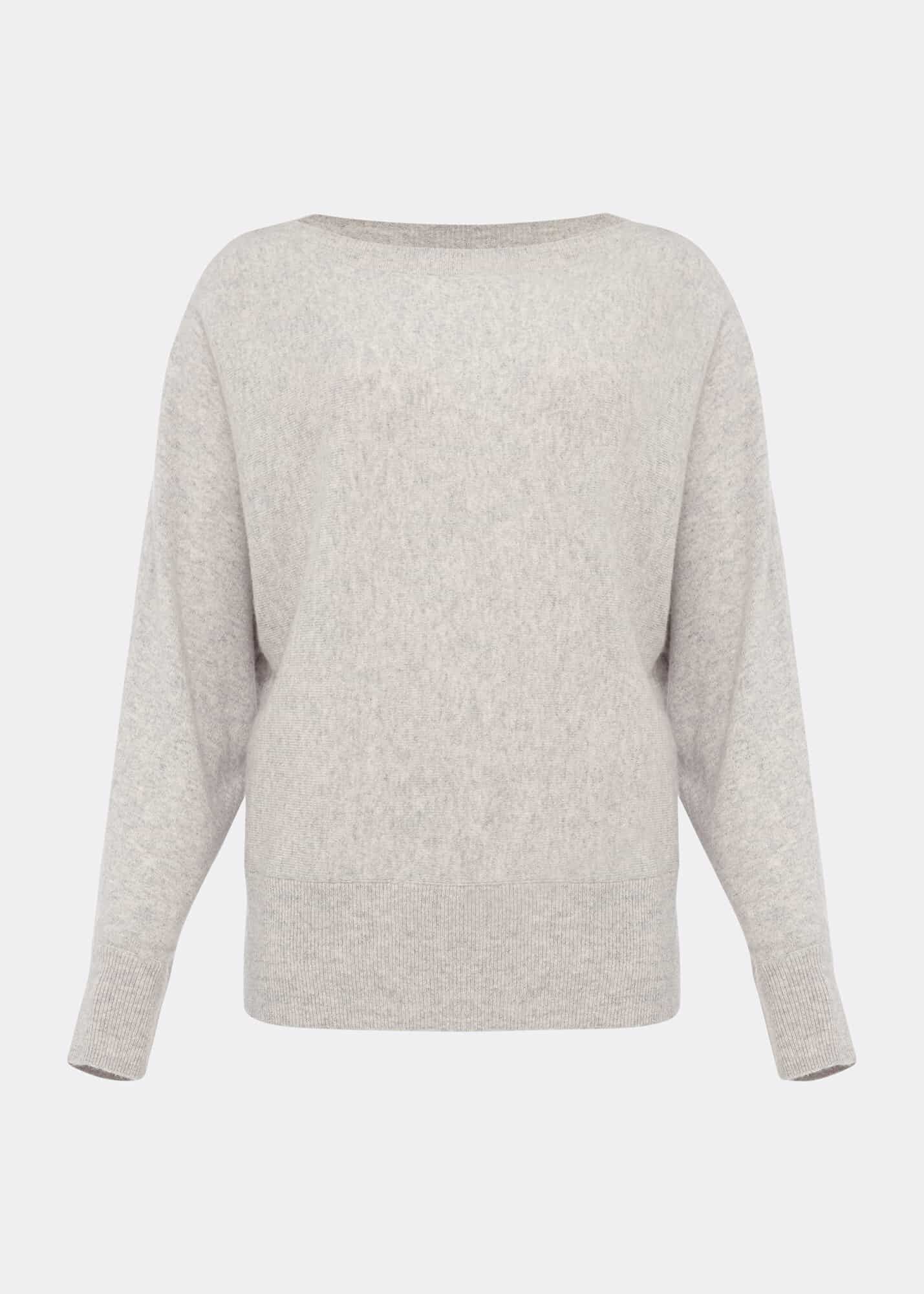 cashmere batwing sweater