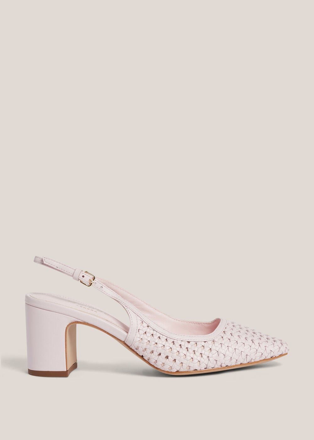 Lily Woven Slingbacks