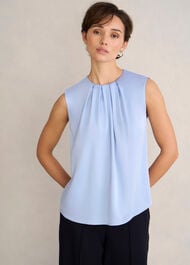 Rosanne Blouse, Lavender Blue, hi-res