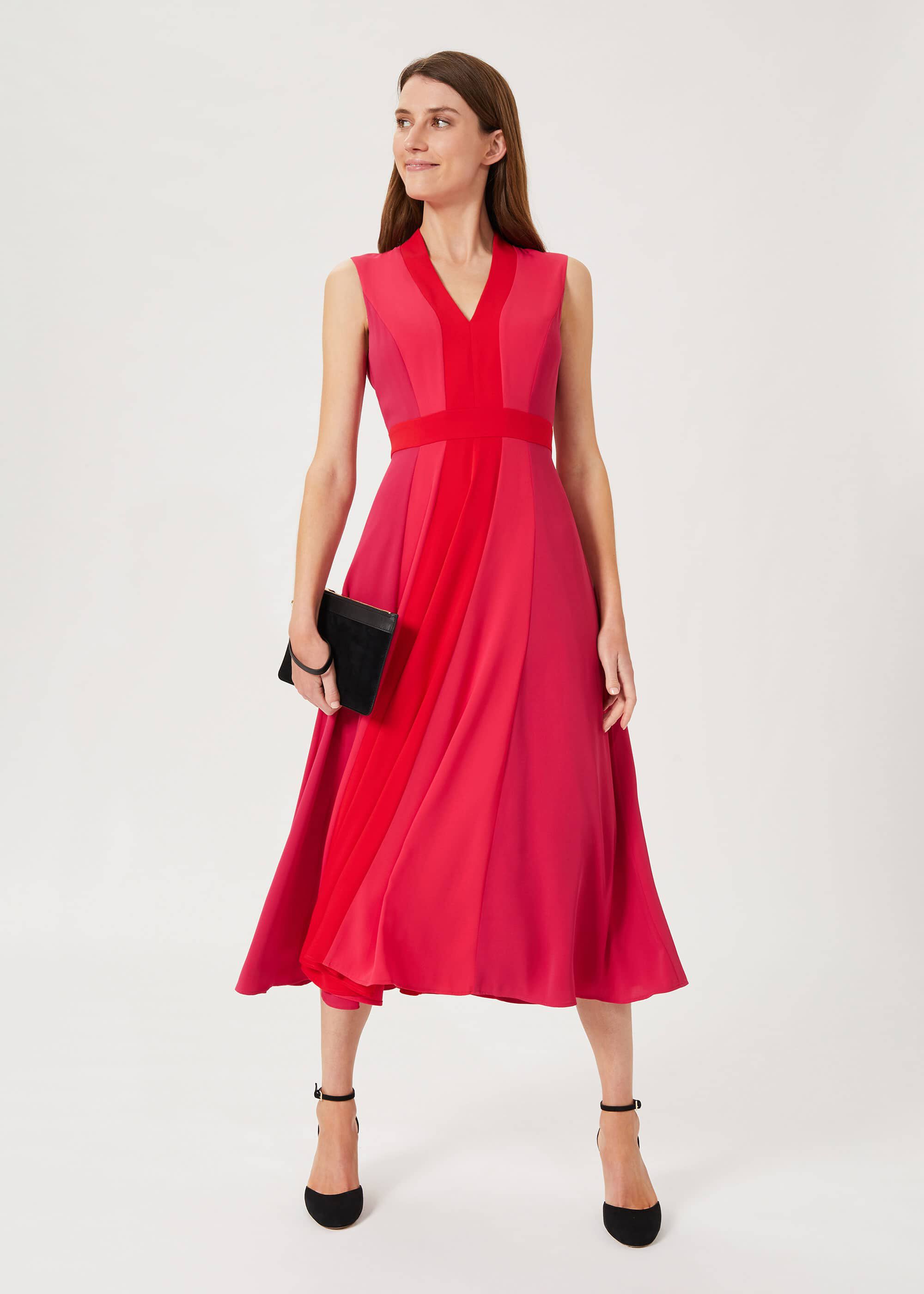 Hobbs colour block on sale dress