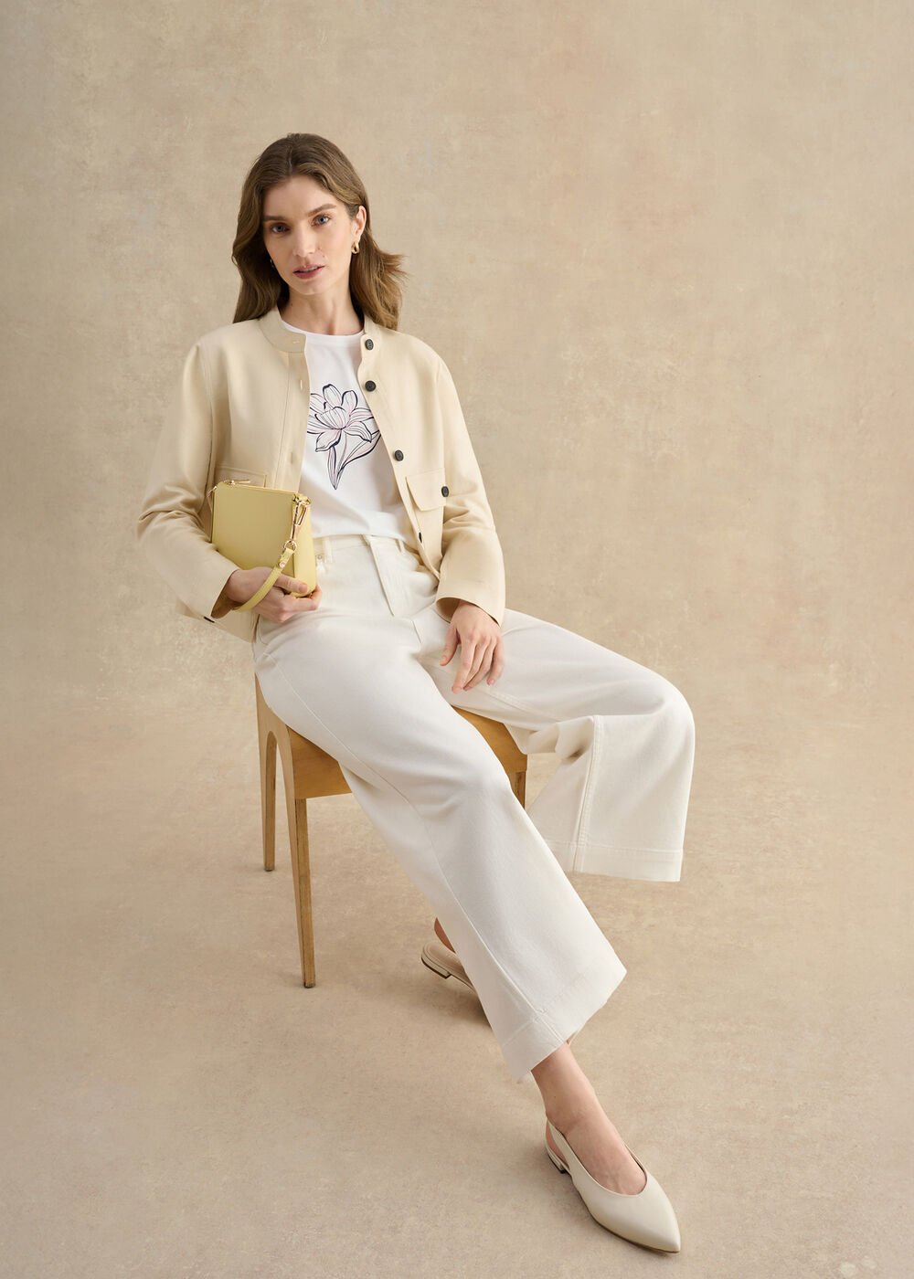 Pixie Print T-Shirt, White Multi, hi-res