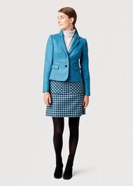 Hackness Wool Jacket, Kingfisher Blue, hi-res